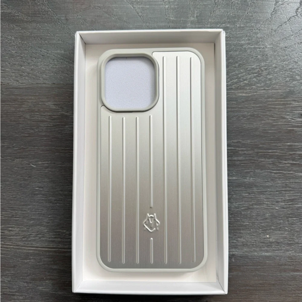 Rimowa Iphone Case Aluminum For IPhone 14/15 Pro Max - Picture 2 of 8